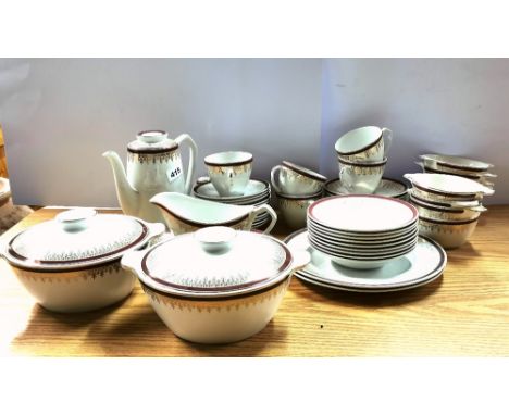 A Myott part dinner and coffee service.