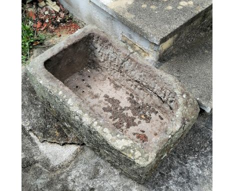 Stone trough A/F 70cm x 40cm 24cm