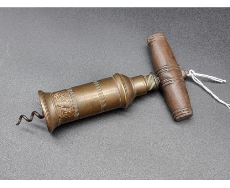 A 19th century Thomason type corkscrew.&nbsp; 