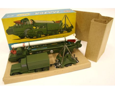 Scarce Corgi Major Toys Gift Set No 9 Corporal Missile Erector Vehicle, Launcher and International 6 x 6 Army Truck, models a