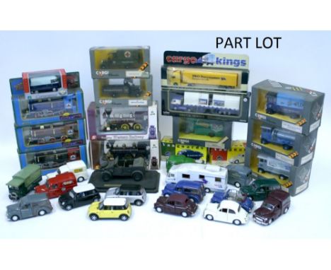 Mixed Quantity of Diecast Models, 28 x Corgi Classics, 3 x Vanguards, 2 x Cararama VW, 3 x Sunnyside Western Railway Locos,11