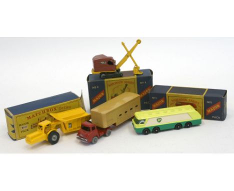  Matchbox Major Packs, M1 BP Petrol Tanker,in very good condition, a couple of tiny paint chips, with a very good box, M4 Rus