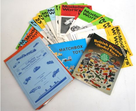 Quantity Of Toy Reference Books/Magazines, 28 x Modellers World, 1st Edition British Diecast Model Toys, Nancy Schiffer Match