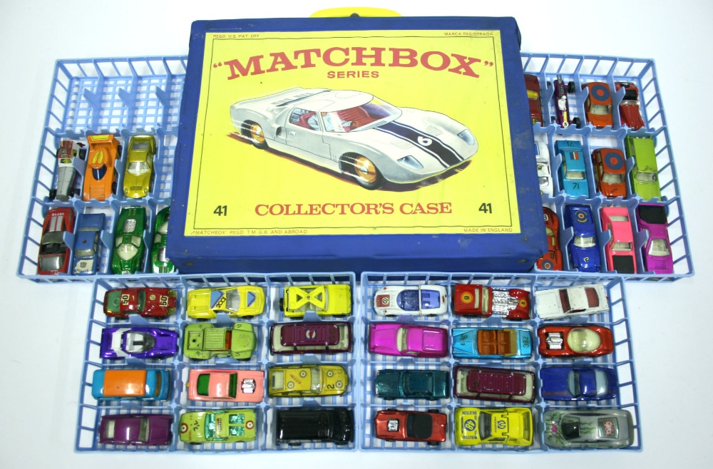 Matchbox sale collectors case