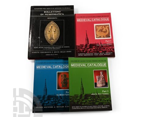 1990-2001 A.D. P. &amp; E. Saunders (eds) Brian Spencer - Salisbury &amp; South Wiltshire Museum Medieval Catalogue: Vol 1 (H