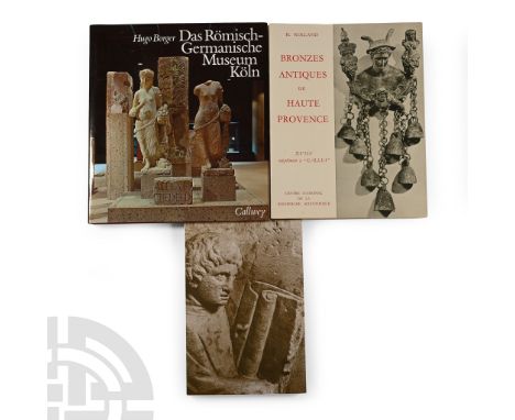 1965-1980 A.D. Rolland, H. - Bronzes Antiques de Haute Provence - Paris, 1965, card covers, 211 pp, monochrome plates; R. Sch