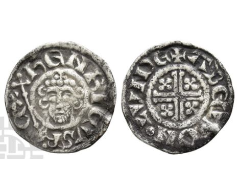 1199-1216. London mint; Abel, moneyer. Struck in the name and types of Henry II, circa 1210-circa 1213. Short Cross type, cla