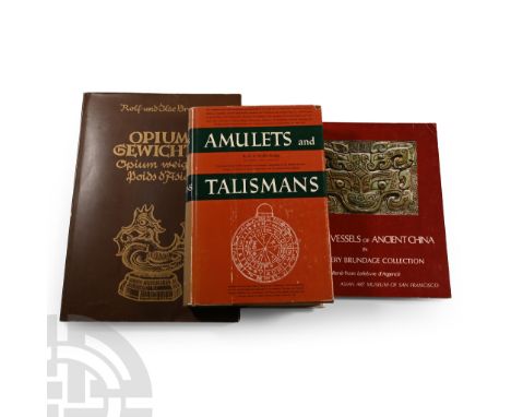 1961-1983 A.D. E.A. Wallis Budge - Amulets and Talismans - New York, 1961 reprint, hardback with dustwrapper, 543 pp, monochr