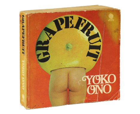 A copy of 'Grapefruit' by Yoko Ono signed by John Lennon and Yoko Ono,  published by Sphere in paperback, a 1971 first editio