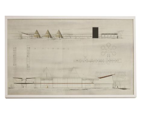 Architectural designs,including two housing schemes and four designs from the Northern Polytechnic London, School of Architec