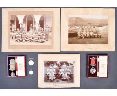 A WWI First World War medal and effects relating to one 37802 Private Edward Henry Collins of the Oxford &amp; Buckinghamshir