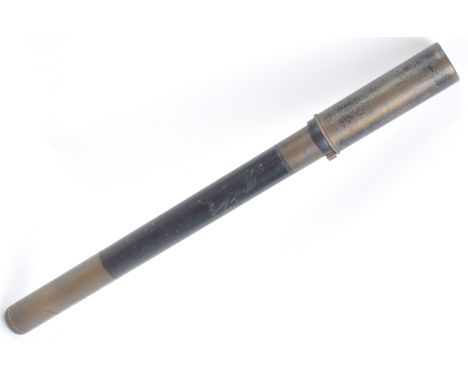 An original WWII Second World War British Army issue rifle spotting scope 22D Mk1 with maker's marks for AK&amp;S, dated 1943