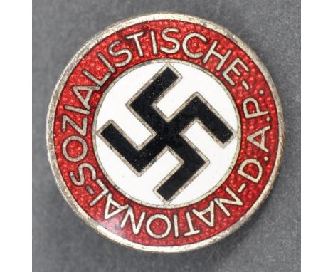 An original WWII Second World War Third Reich Nazi German Nazi NSDAP&nbsp;National Socialist German Workers' Party member's b