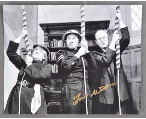 Dad's Army - Frank Williams (British Actor) - Dads Army (BBC Sitcom 1968-1977) - autographed 8x10" black and white photograph
