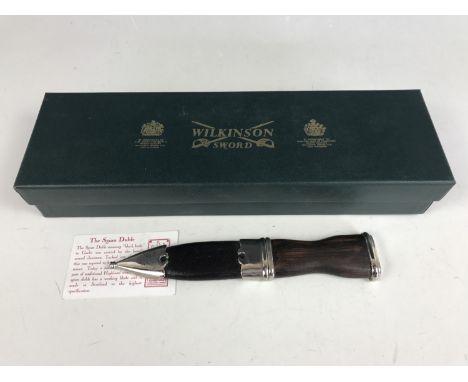 A contemporary sgian dubh by Wilkinson Sword, in original packaging