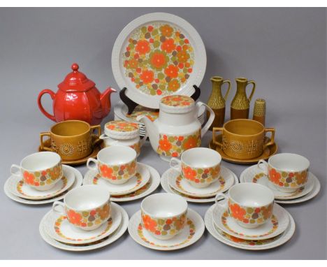 A Collection of Various Mid to Late 20th Century Ceramics to Comprise Pontesa The Young Range Pattern Part Dinner and Tea Ser