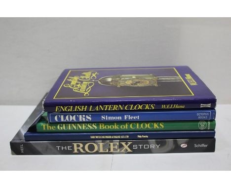 Clock and Watch related volumes, to include Franz-Christoph Heel, The Rolex Story, Philip Priestly, Early Watch Case Makers o