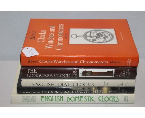 Clock related volumes, to include, Herbert Cescinsky &amp; Malcolm R. Webster, English Domestic Clocks, Eric Bruton, The Hist