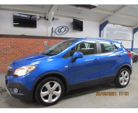 Make &amp; Model: Vauxhall Mokka Excl TurboDate of Reg: AJ14 VNYColour: Bluecc: 1364MoT: 22-07-2021Fuel Type: PETROLMileage: 
