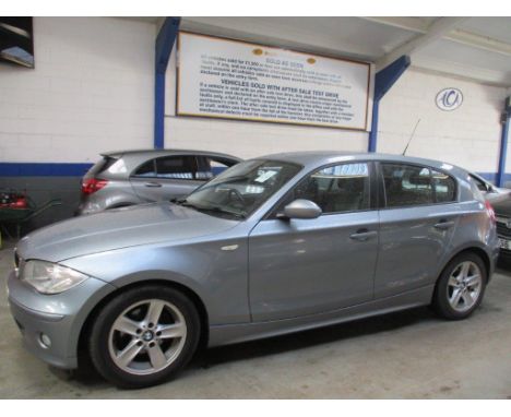 Make &amp; Model: BMW 118D SportDate of Reg: YS05 ELHColour: Bluecc: 1995MoT: 20-10-2021Fuel Type: DIESELMileage: 117kTransmi