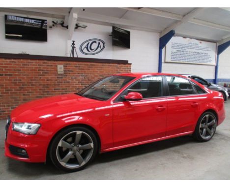 Make &amp; Model: Audi A4 S Line Black Ed TDIDate of Reg: GL13 GZHColour: Redcc: 1968MoT: 25-07-2021Fuel Type: DIESELMileage: