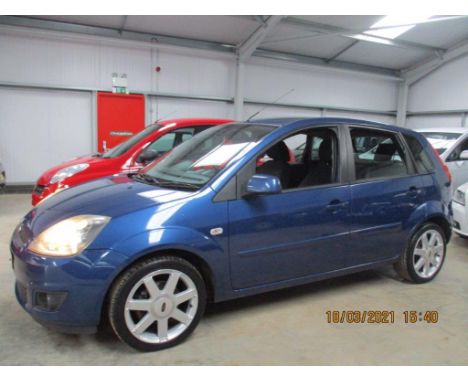 Make &amp; Model: Ford Fiesta Zetec BlueDate of Reg: YY58 NUHColour: Bluecc: 1388MoT: 30-01-2022Fuel Type: PETROLMileage: 94k