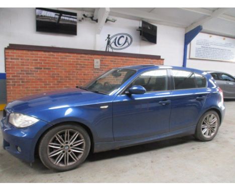 Make &amp; Model: BMW 120D M SportDate of Reg: YG57 HZFColour: Bluecc: 1995MoT: 15-11-2021Fuel Type: DIESELMileage: 133kTrans