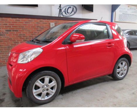 Make &amp; Model: Toyota IQ VVT-IDate of Reg: NA63 RBFColour: Redcc: 998MoT: 15-01-2022Fuel Type: PETROLMileage: 50kTransmiss