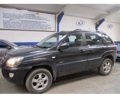 Make &amp; Model: Kia Sportage XS CRDIDate of Reg: LG08 XTJColour: Blackcc: 1991MoT: 24-02-2022Fuel Type: DIESELMileage: 124k