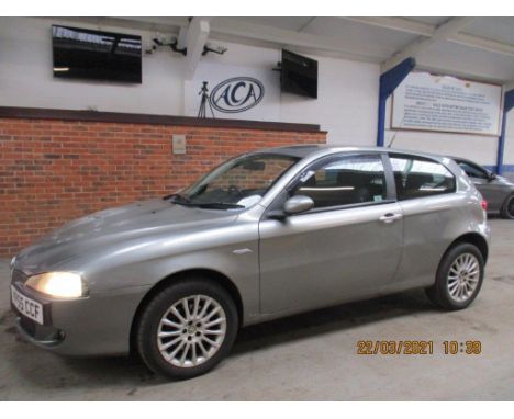 Make &amp; Model: Alfa Romeo 147 JTD LussoDate of Reg: YP55 CCFColour: Greycc: 1910MoT: 26-06-2021Fuel Type: DIESELMileage: 1