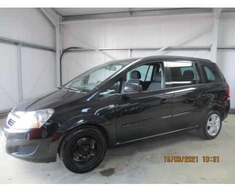 Make &amp; Model: Vauxhall Zafira Excl CDTIDate of Reg: VU12 TPOColour: Blackcc: 1686MoT: 17-01-2022Fuel Type: DIESELMileage: