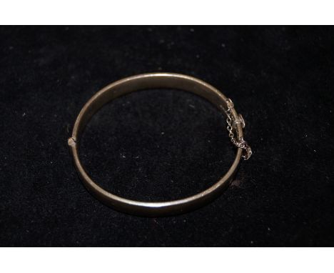 A silver bangle