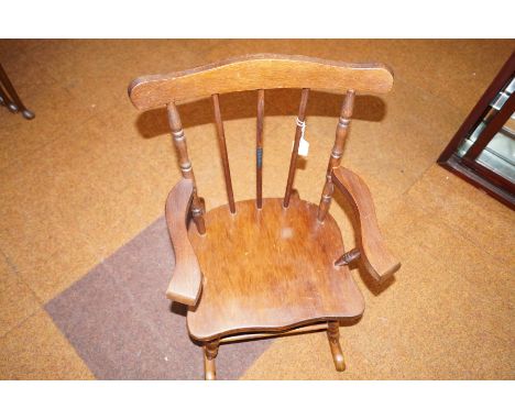 Vintage child rocking chair