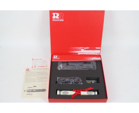 Rivarossi - A boxed HO gauge 4-8-4 steam locomotive in Union Pacific livery # R5473. The model appears Mint with certificate 