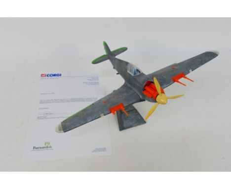 Corgi - Pre Production - A rare factory 'first shot' model of a Hawker Hurricane in 1:32 scale. This development model was so