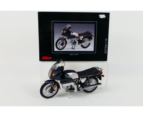 Schuco - A boxed 1:10 die-cast Schuco #65080 BMW R 100 RS. Box appears in very good condition, except for sticker mark to fro