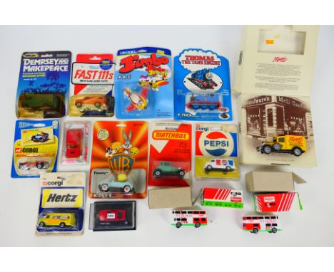 Kenner - Corgi - Rainbow Toys - Other - A mixed collection of boxed and carded diecast vehicles in various scales. Lot includ