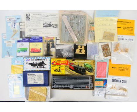 Maintrack - Eduard - Flightpath - Finecast - 22 x bagged / boxed model kits and upgrade kits including Corsair F4U-7 super de