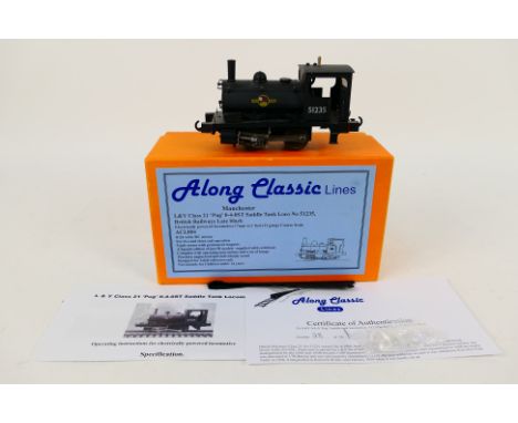 Along Classic Lines - A limited edition O gauge L&amp;Y Class 21 0-4-0 'Pug' saddle tank number 51235. # ACL004. Comes with a