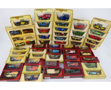 Matchbox Yesteryear - 47 x boxed models including Lagonda # Y-11, Riley MPH # Y-3, Packard Victoria # Y-15, Bugatti T44 # Y-2