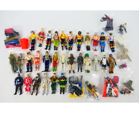 Hasbro - GI Joe - Lanard - Star Wars - M.A.S.K - MOTU. A selection of loose items, Thirty-two figures in total. 13 GI Joe's b