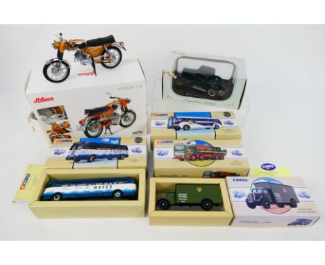 Schuco, Corgi, Signature Models - 6 x boxed die-cast model vehicles - Lot includes a boxed limited edition Schuco 1:10 #45 06