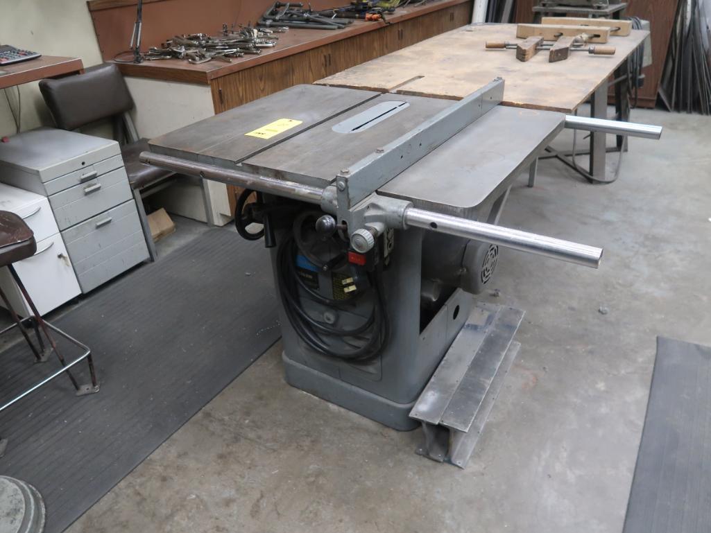 Rockwell Table Saw Model Unisaw 34-461, S/N KR1768