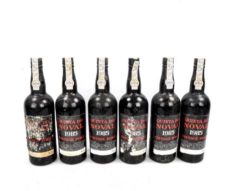 6 Bottles of Quinta Do Noval, 1985 Vintage PortFrom a local private cellar 