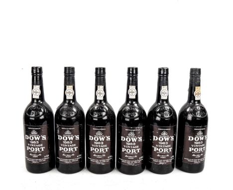 6 Bottles of Dows 1983 Vintage PortFrom a local private cellar 