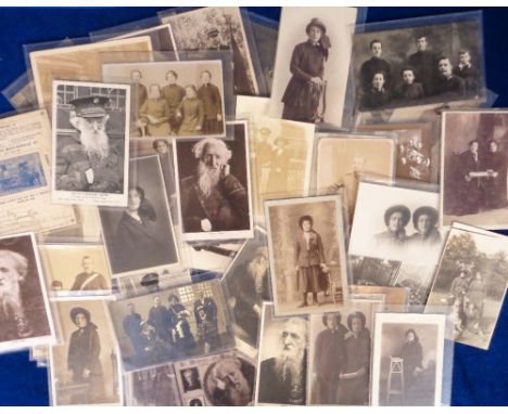 Postcards, Salvation Army, a collection of approx 45 postcards mostly RPs to include General Booth, rallies, bands, families,