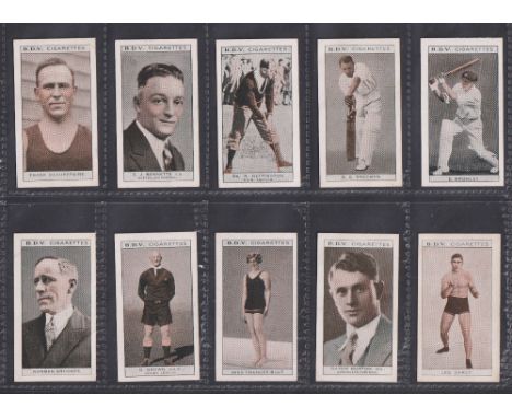 Cigarette cards, Phillips (Overseas), Who's Who in Australian Sport (Double sided) (set, 100 cards plus information leaflet) 
