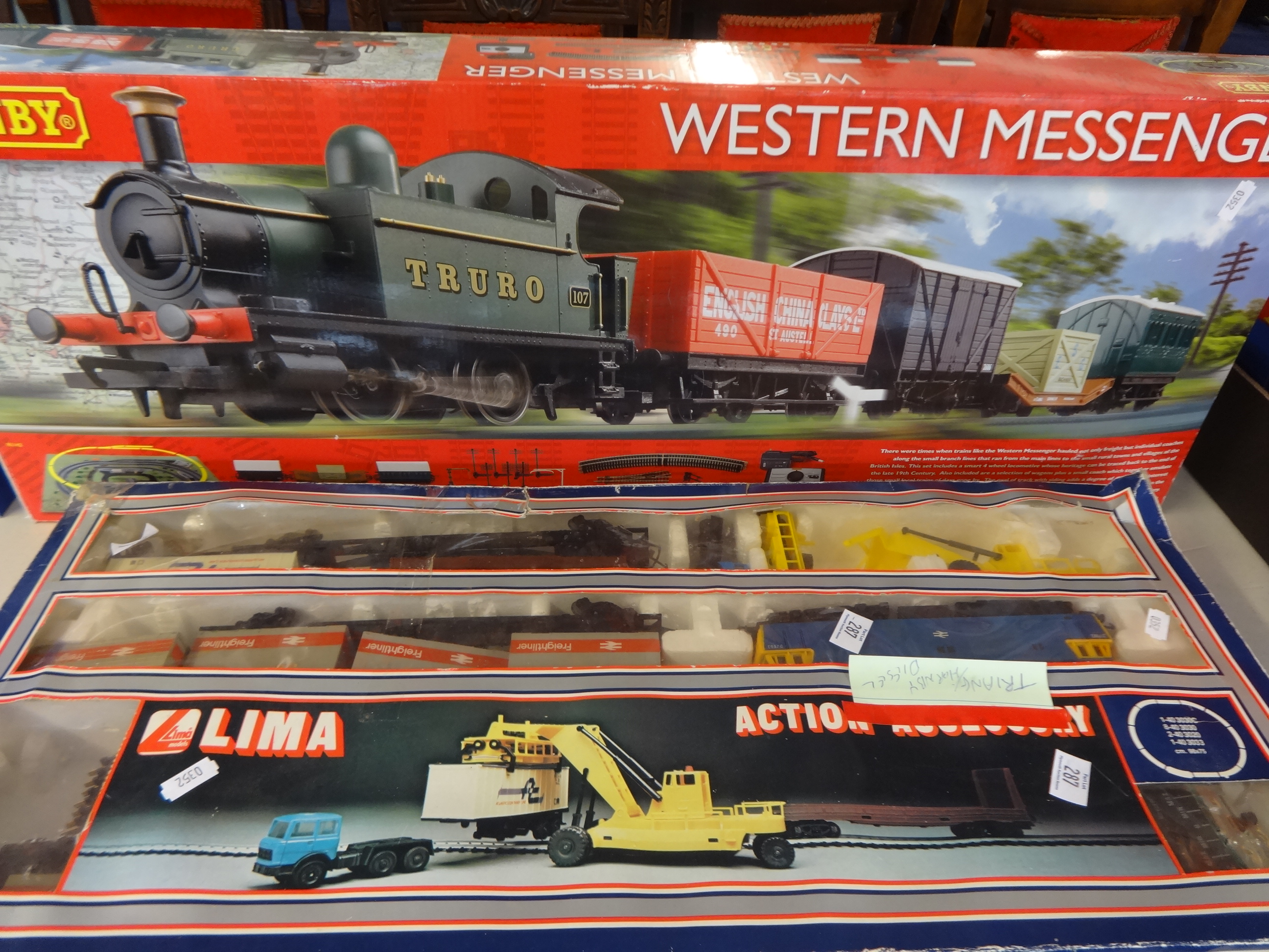 hornby western messenger train set