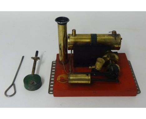 A Bowman steam stationary engine with box