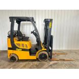 Yale 5,000-LB. Capacity Forklift, Model GLC050VXNLSE083, S/N C910V05919P, LPG Fuel, Non-Marking Cush